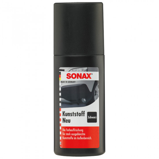 Відновник чорного пластику з аплікатором Sonax Plastic New Black 100 мл 409100
