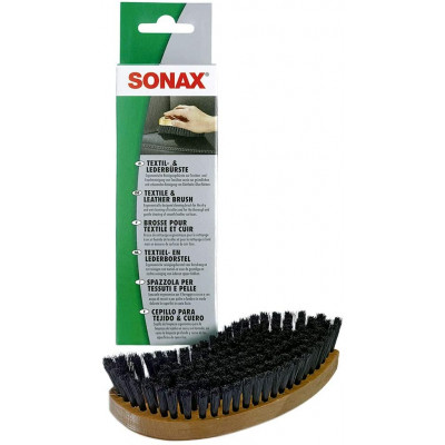 Щітка для чистки текстилю та гладкої шкіри Sonax Textile+Leather Brush 416741 