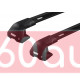 Багажник на гладкую крышу Thule Wingbar Edge Black для Skoda Enyaq iV (mkI)(coupe) 2022→ (TH 7216B-7215B-7205-5334)