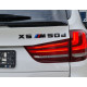 Автологотип шильдик емблема напис BMW X5m50d Black Shadow Edition глянець