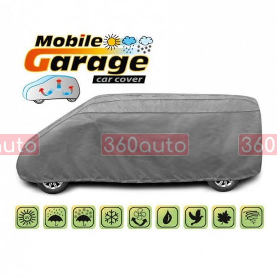 Автомобильный чехол тент на Opel Vivaro 2001-2014 база L1 Mobile Garage VAN 470-490 см