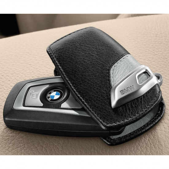 Оригинальный кожаный чехол для ключа BMW Leather Case Key 82292219913