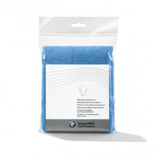 Салфетка из микроволокна BMW Genuine Car Care Interior Cleaning Soft Microfibre Cloth 83192304693