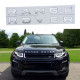 Автологотип емблема напис Land Rover Range Rover сіра матова Lr062324