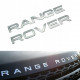 Автологотип емблема напис Land Rover Range Rover сіра матова Lr062324