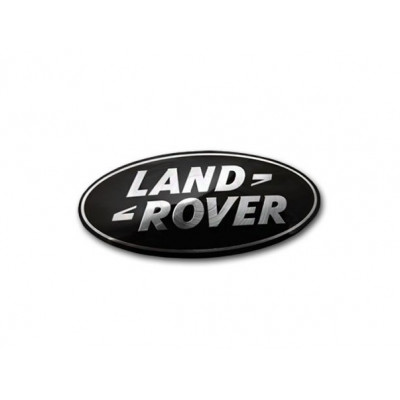 Автологотип шильдик эмблема Land Rover черная в решетку радиатора LR044544