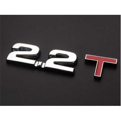 Автологотип шильдик эмблема надпись 2.2 Turbo на крышку багажника Emblems 149287