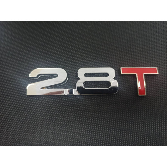 Автологотип шильдик эмблема надпись 2.8 Turbo на крышку багажника Emblems 149290