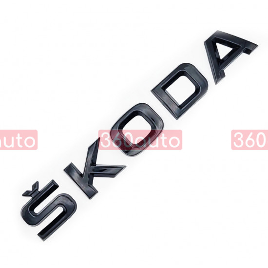 Автологотип шильдик емблема напис Skoda на кришку багажника Emblems149307