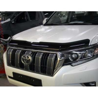 Дефлектор капота для Toyota Land Cruiser Prado 150 2018- | Мухобойка EGR 039411