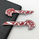 Автологотип шильдик емблема Dodge SRT Hellcat Red 1S2-SRTH-SR Emblems 392540