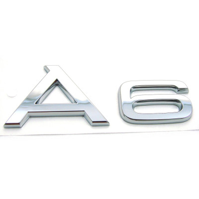 Автологотип шильдик эмблема надпись Audi A6 Emblems 392561