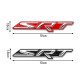 Автологотип шильдик емблема Dodge SRT Red Emblems 392599