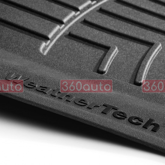 3D килимки для Mercedes GL, GLS-class X166, M, GLE-class W166 2012- чорні задні WeatherTech HP 444012IM