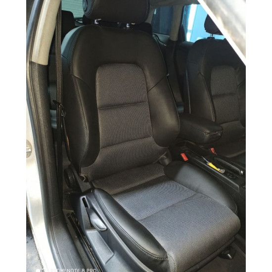 Модельные чехлы на сиденья Opel Vivaro 2002-2014 9 мест комбинированные Пошив под Заказ