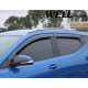 Дефлекторы окон на Chevrolet Bolt EUV 2022- Premium Series WELLvisors 3-847CH037