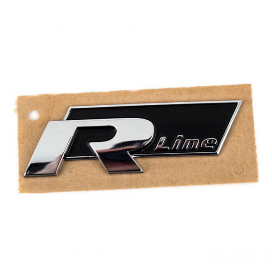 Логотип шильдик эмблема R-Line оригинал 5K0853688AFXC
