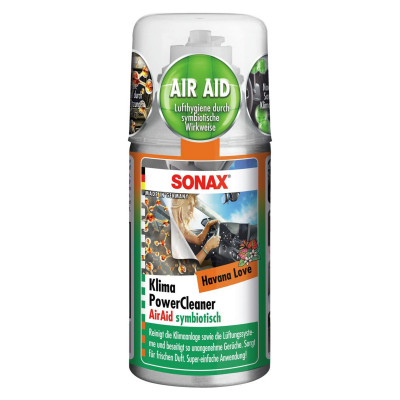 Очиститель кондиционера антибактериальный Sonax Klima Power Cleaner Havana Love 100 мл 323800