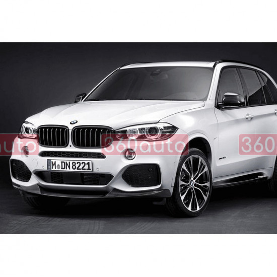 Сплітер переднього бампера на BMW X5 F15 2013-2018 M Performance карбон OEM 51192334549