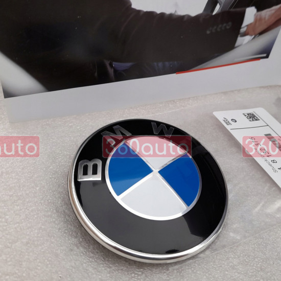 Эмблема BMW X3 G01, X5 G05, X7 G07 82мм 51147499154