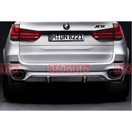 Диффузор заднего бампера для BMW X5 F15 2013-2018 M Performance карбон оригинал OEM 51192339222 Под заказ