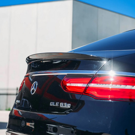 Спойлер на Mercedes GLE-class C292 2015-2019 чорний глянець
