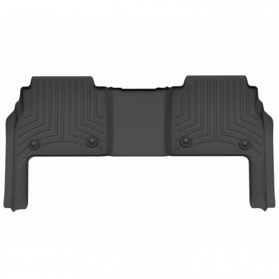 3D килимки для Land Rover Range Rover 2022- Long чорні задні WeatherTech 4417532