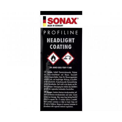 Керамика для пластиковых фар Sonax Profiline Headlight Coating 5мл