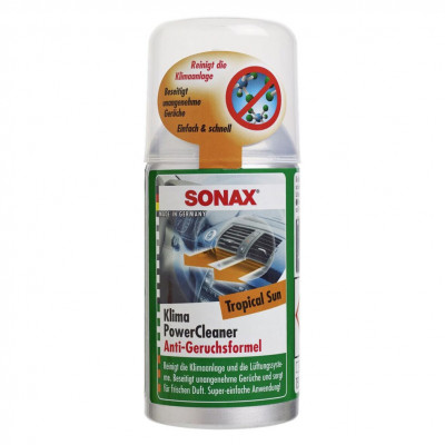 Очисник кондиціонера антибактеріальний Sonax Klima Power Cleaner AirAid tropic sun 100 мл 323500