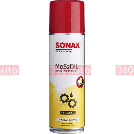 Масло молибденовое Sonax MoS2 Oil 300 мл 339200