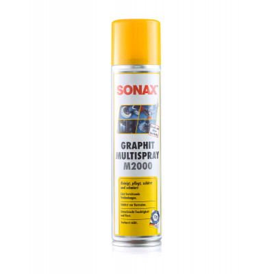 Графітова смазка Sonax Graphit Multispray M2000 400 мл 469200
