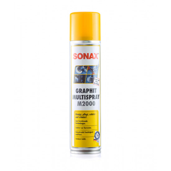 Графітова смазка Sonax Graphit Multispray M2000 400 мл 469200