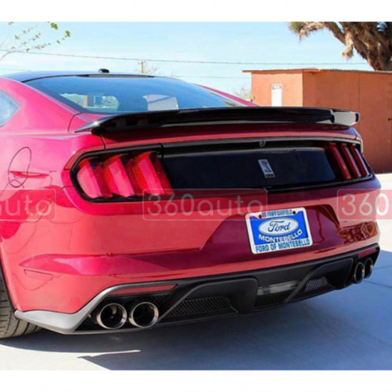 Спойлер на Ford Mustang 2015-2022 GT черный глянец