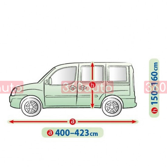 Чохол тент на автомобіль Kegel Mobile Garage M LAV 5-4135-248-3020