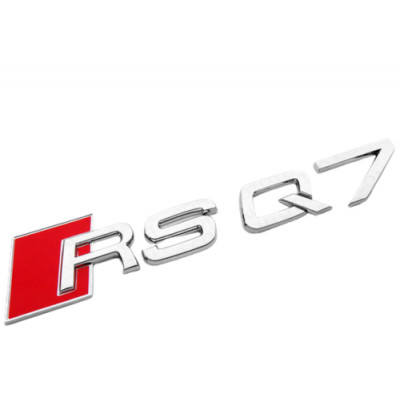 Автологотип шильдик эмблема надпись Audi RSQ7 хром Emblems169527