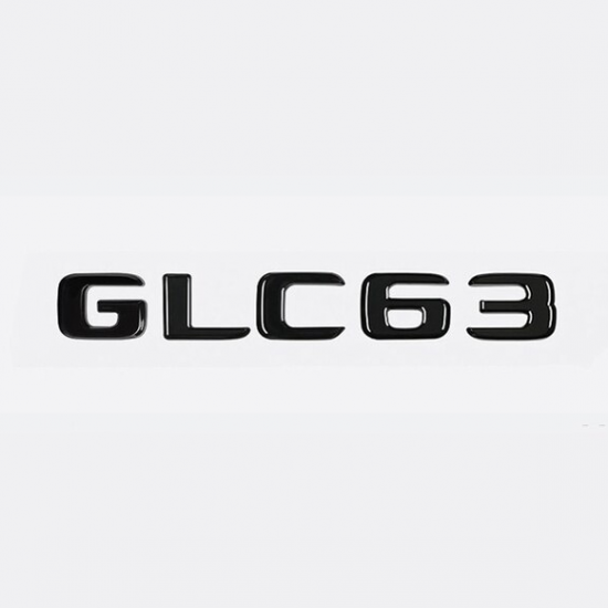 Автологотип шильдик эмблема надпись Mercedes GLC63 Black 360auto-400128