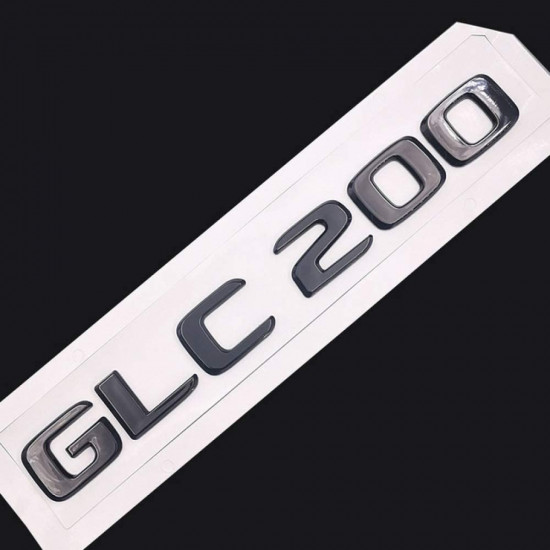 Автологотип шильдик емблема напис Mercedes GLC200 Black 360auto-400130