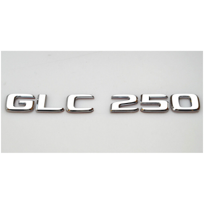 Автологотип шильдик эмблема надпись Mercedes GLC250 хром 360auto-400131