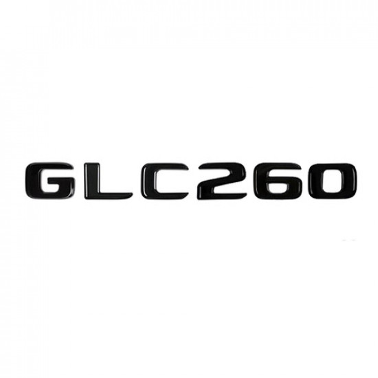 Автологотип шильдик емблема напис Mercedes GLC260 Black 360auto-400133