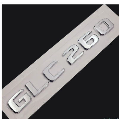Автологотип шильдик эмблема надпись Mercedes GLC260 хром 360auto-400134