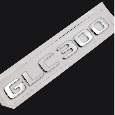 Автологотип шильдик емблема напис Mercedes GLC300 хром 360auto-400135