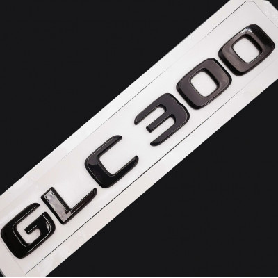 Автологотип шильдик эмблема надпись Mercedes GLC300 Black 360auto-400136