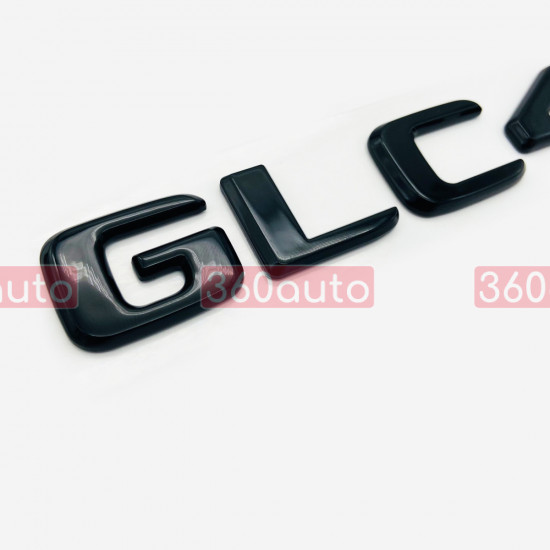 Автологотип шильдик эмблема надпись Mercedes GLC400 Black 360auto-400137