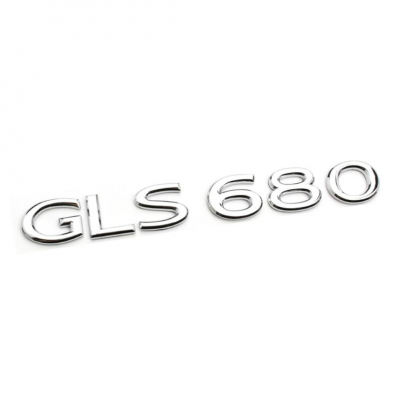 Автологотип шильдик эмблема надпись Mercedes GLS680 хром 360auto-400139