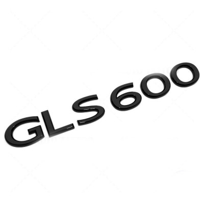 Автологотип шильдик эмблема надпись Mercedes GLS600 Black 360auto-400140