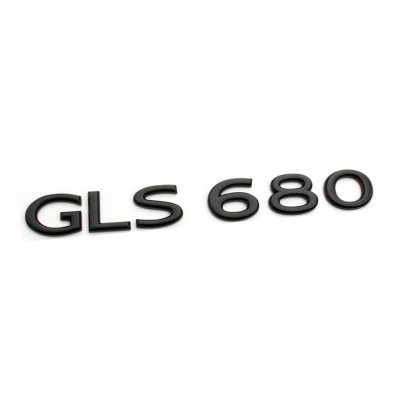 Автологотип шильдик эмблема надпись Mercedes GLS680 Black 360auto-400141