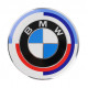 Автологотип шильдик эмблема BMW M's 50th Anniversary набор 82мм, 74мм, 45мм на руль 51148132375