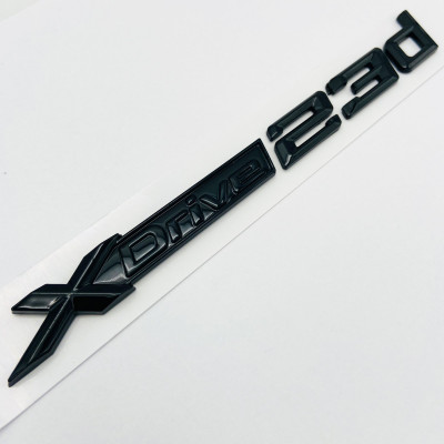 Автологотип шильдик эмблема надпись BMW Xdrive 23d Black Shadow Edition