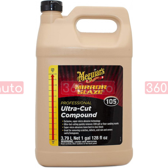 Полировальная паста ультра Meguiars Ultra-Cut Compound 3,79 л M10501