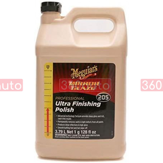 Полировальная паста ультра финишная Meguiars Ultra Finishing Polish 3,79 л M20501